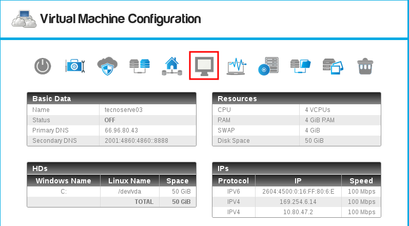 vmware vnc connection